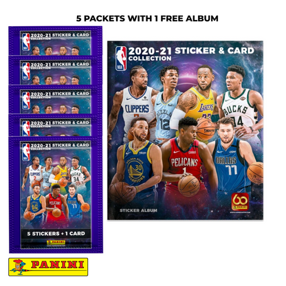 2020-21 NBA Sticker & Card Collection