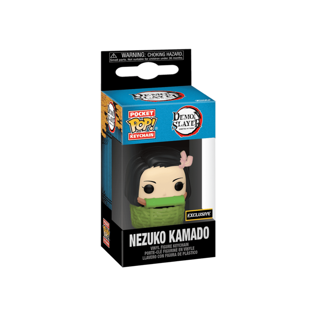 Funko Keychain Demon Slayer - Nezuko Kamado in Basket Hot Topic