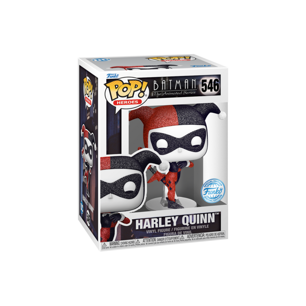 Funko Pop! Batman The Animated Series - Diamond Harley Quinn w/ Sceptre #546 (Special Edition)