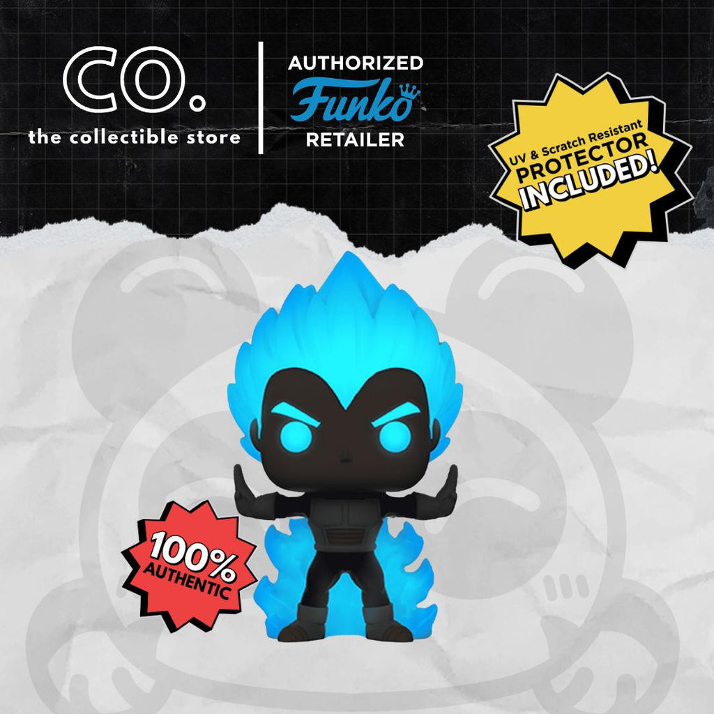 Funko Pop! Dragon Ball Super - Vegeta Powering Up #713 GITD Chalice Collectibles
