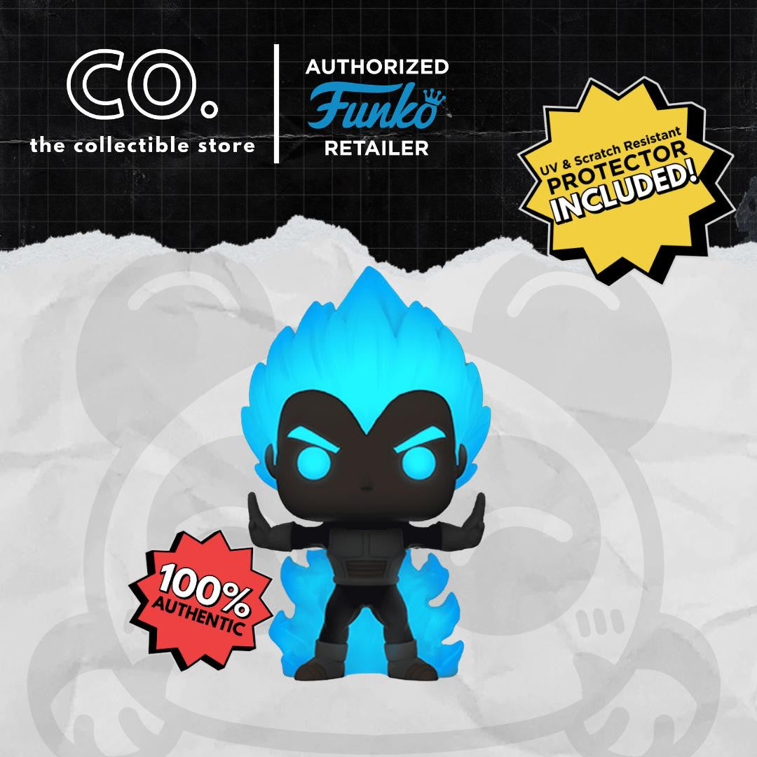 Funko Pop! Dragon Ball Super - Vegeta Powering Up #713 GITD Chalice Collectibles
