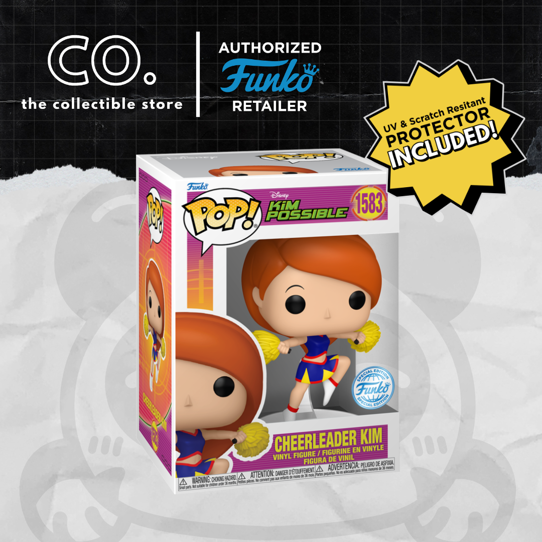 Funko Pop! Kim Possible Cheerleader Kim #1583 Special Edition with Protector