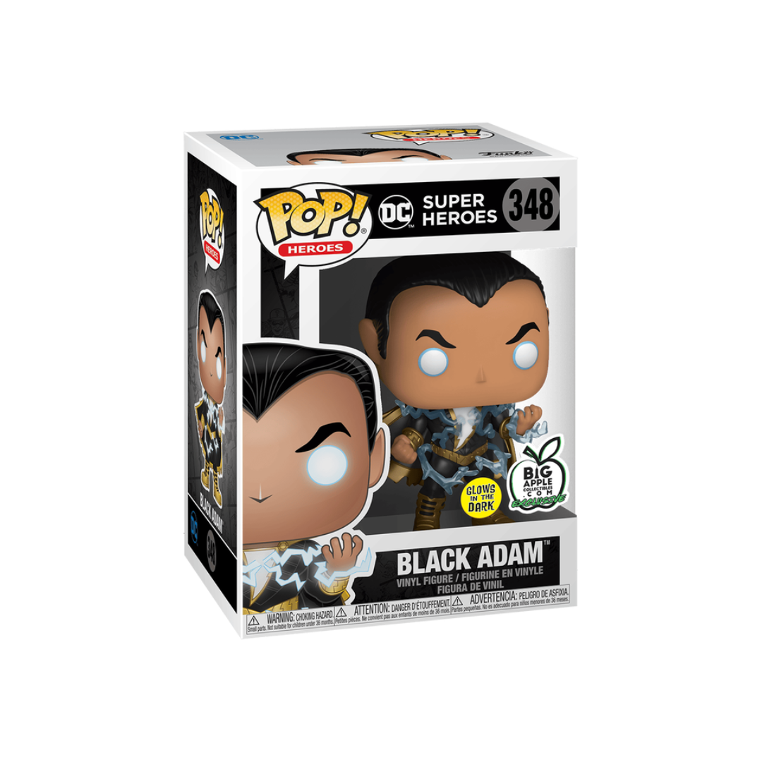 Funko Pop! Heroes - Black Adam #348 GITD Big Apple