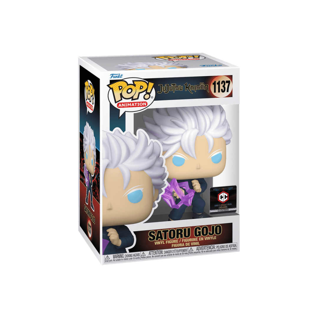 Funko Pop! Jujutsu Kaisen Satoru Gojo #1137 Chalice Collectibles with Protector