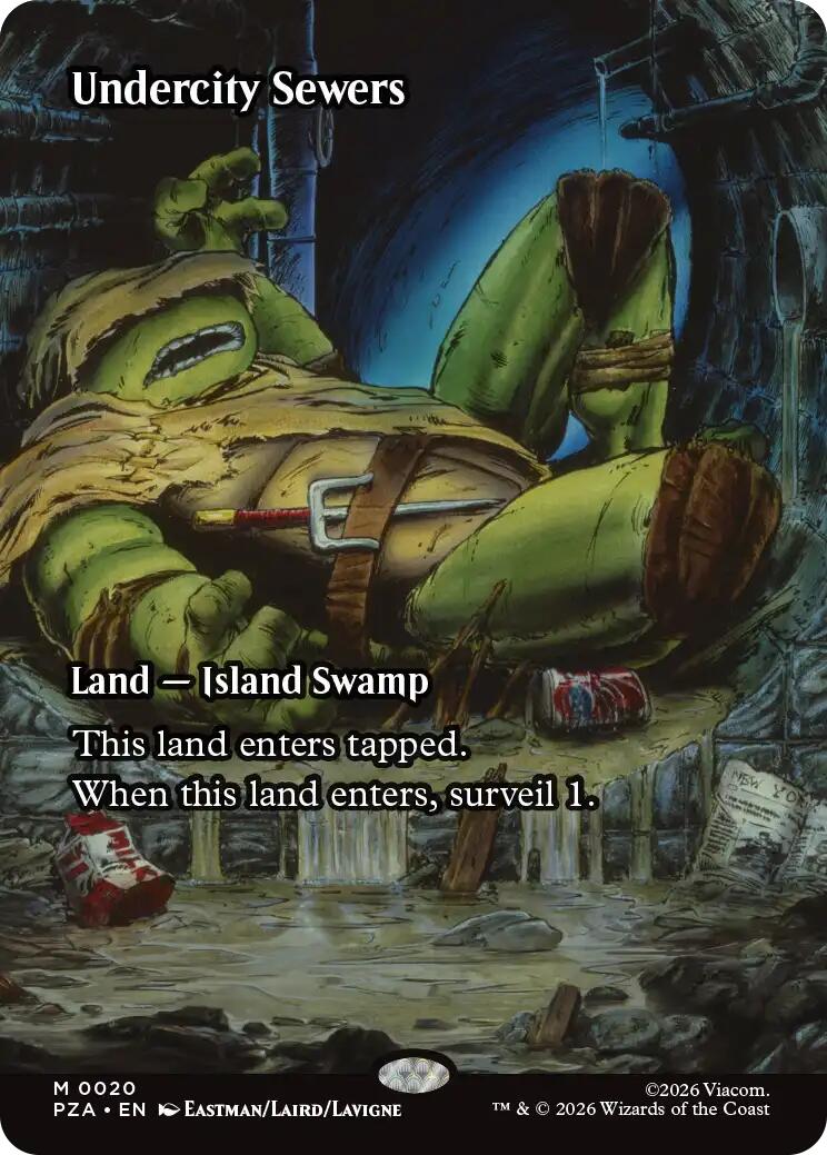 [TEST] Undercity Sewers (Borderless) [PZA - 20]