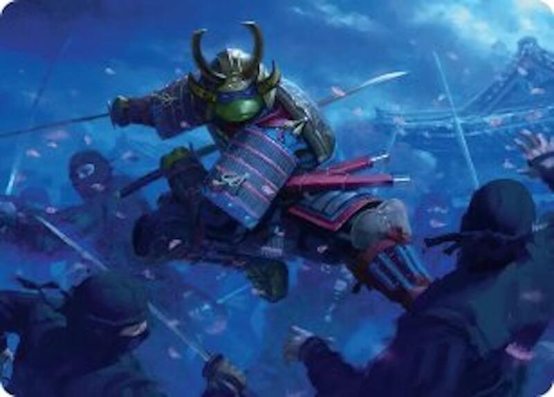 [TEST] Leonardo, Sewer Samurai Art Card (1/54) [ASTMT - 1]