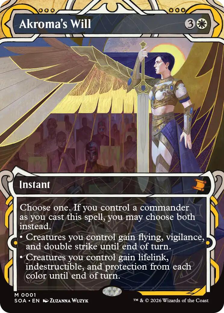 [TEST] Akroma's Will [SOA - 1]