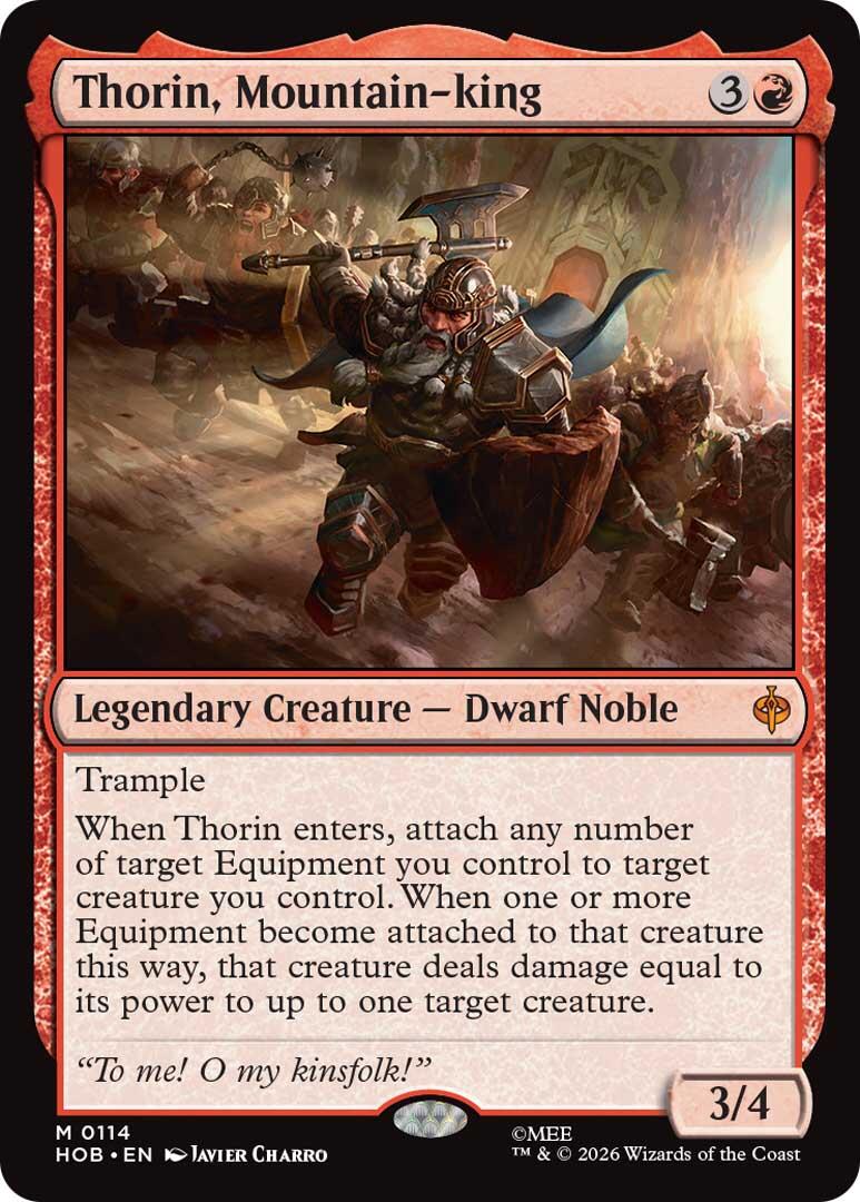 Thorin, Mountain-king [HOB - 114]