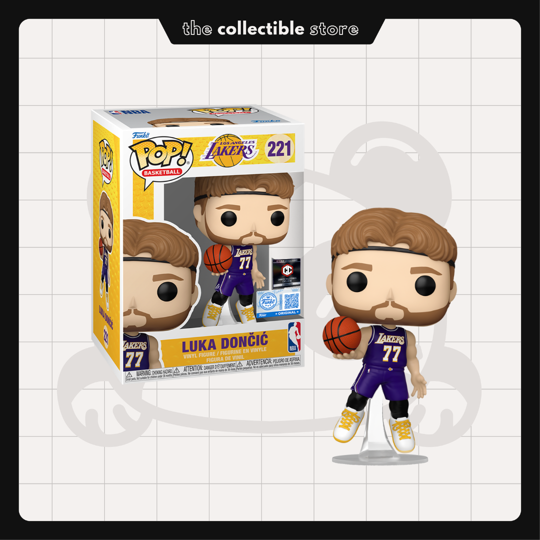 Funko Pop! Los Angeles Lakers - Luka Doncic (2025 Statement Edition) #221 Chalice Collectibles with Protector