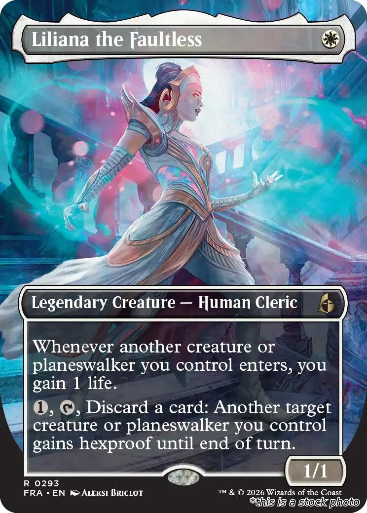 Liliana the Faultless (Borderless)