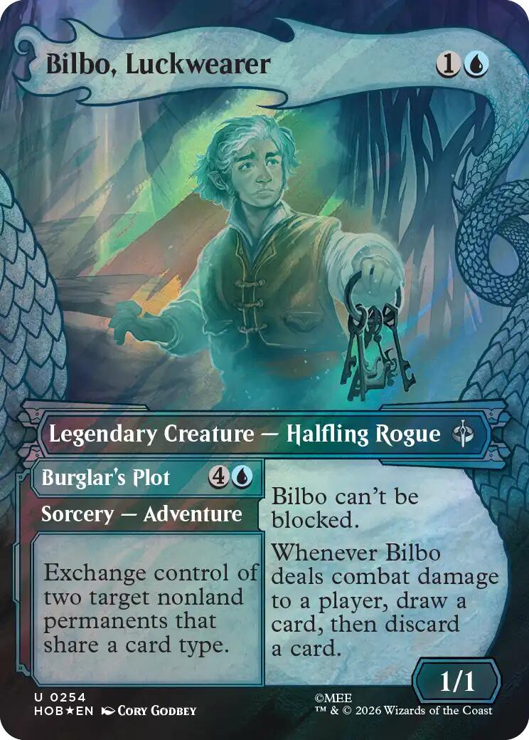 Bilbo, Luckwearer (Showcase) (Surge Foil) [HOB - 254]