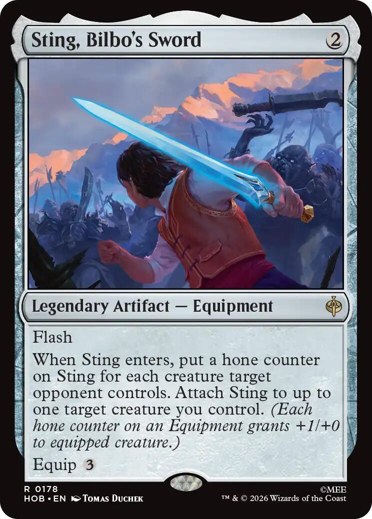 Sting, Bilbo's Sword [HOB - 178]