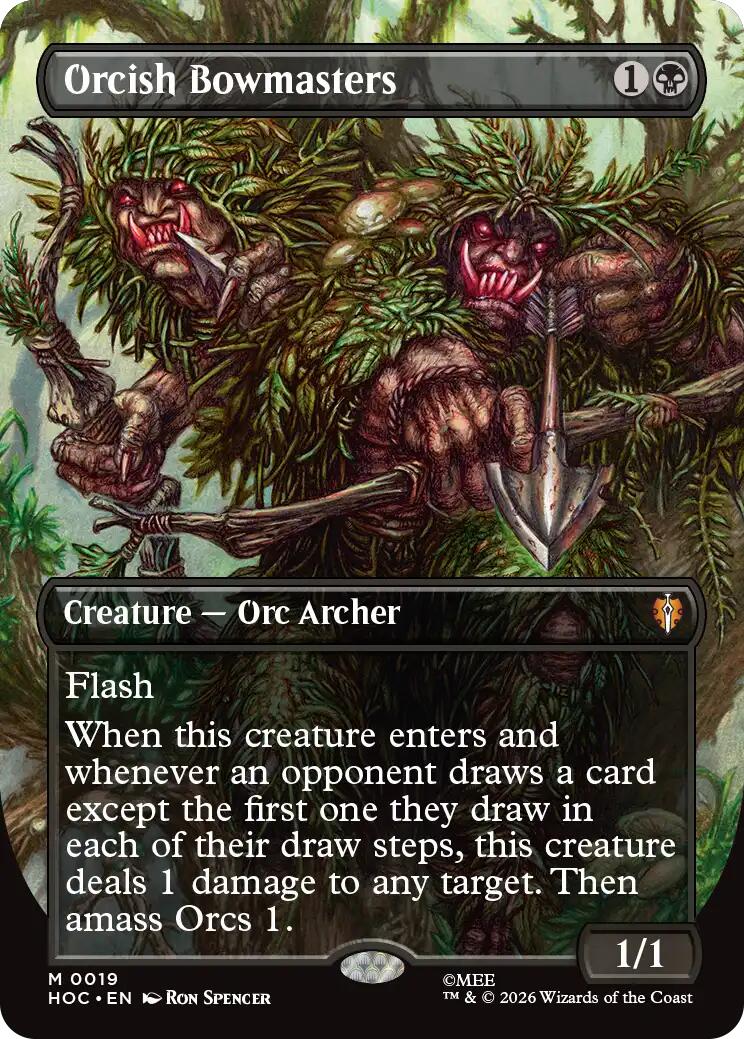 Orcish Bowmasters (Borderless) [HOC - 19]