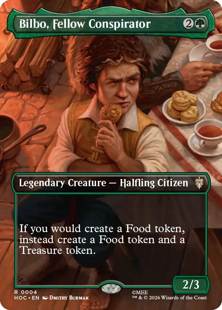 Bilbo, Fellow Conspirator (Borderless) [HOC - 4]