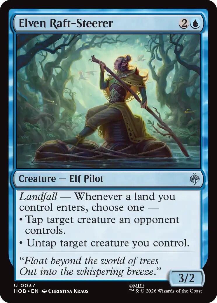 Elven Raft-Steerer [HOB - 37]