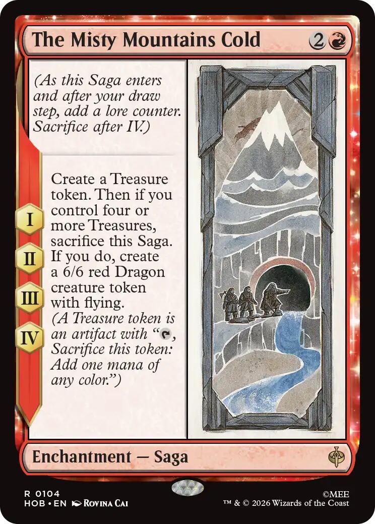The Misty Mountains Cold [HOB - 104]