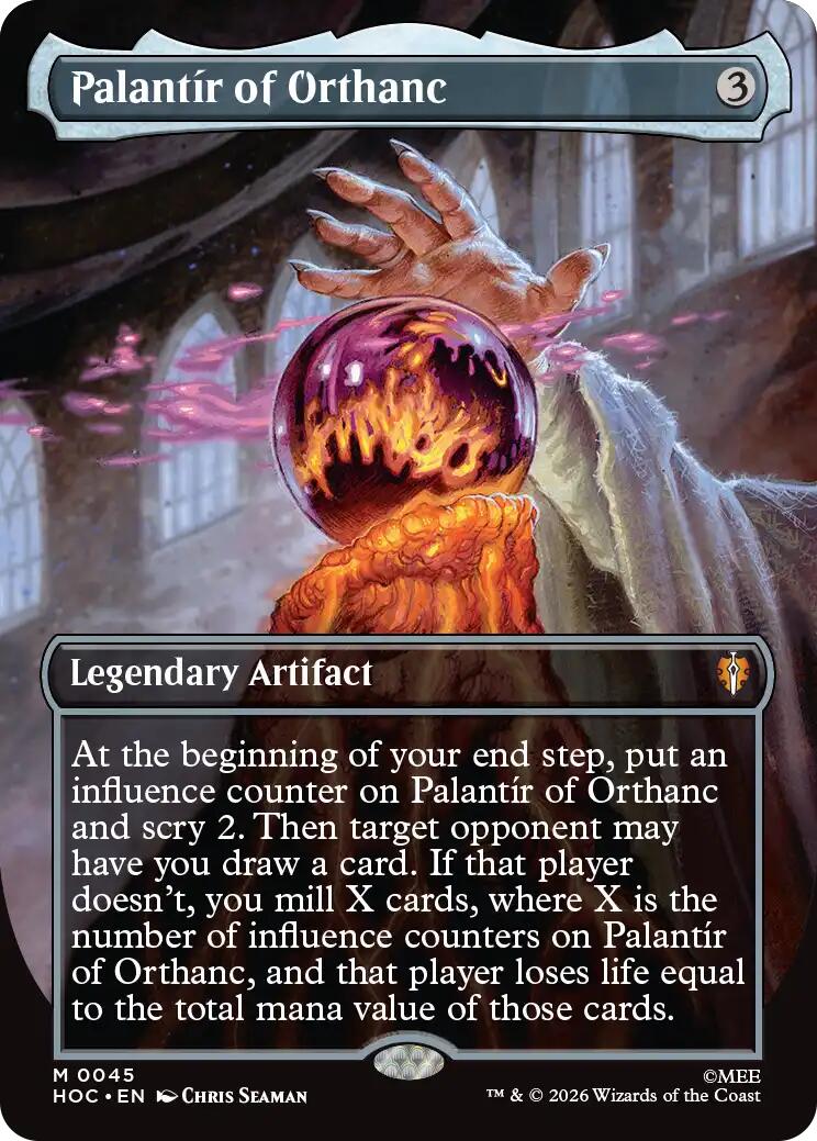 Palantir of Orthanc (Borderless) [HOC - 45]