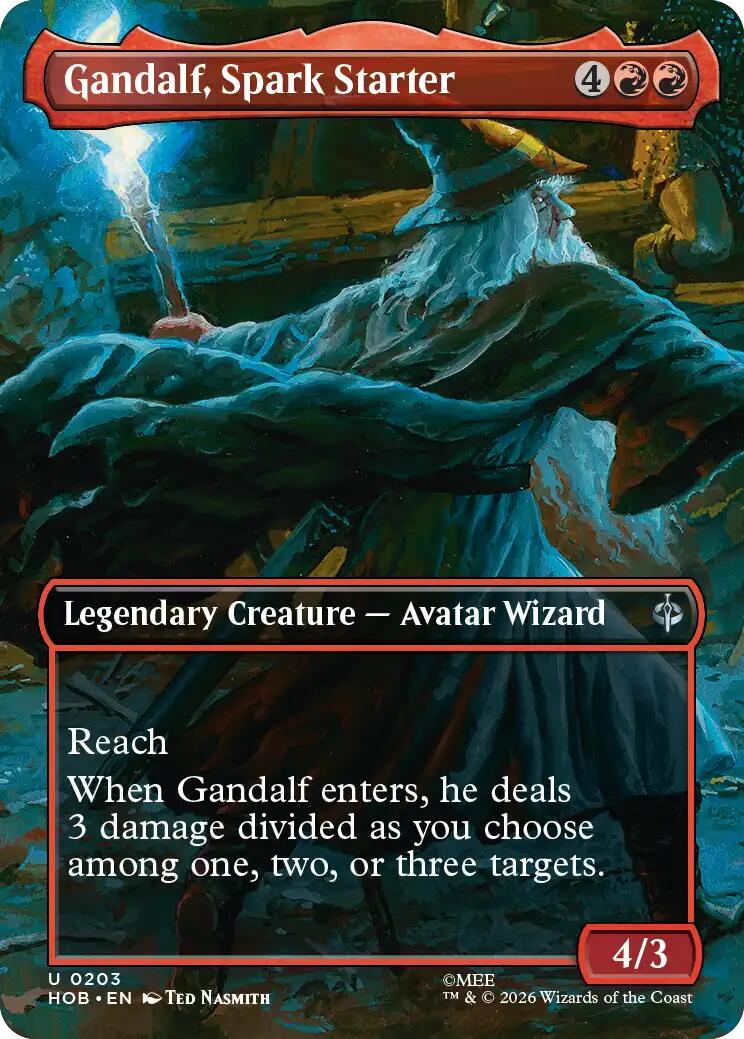 Gandalf, Spark Starter (Borderless) [HOB - 203]