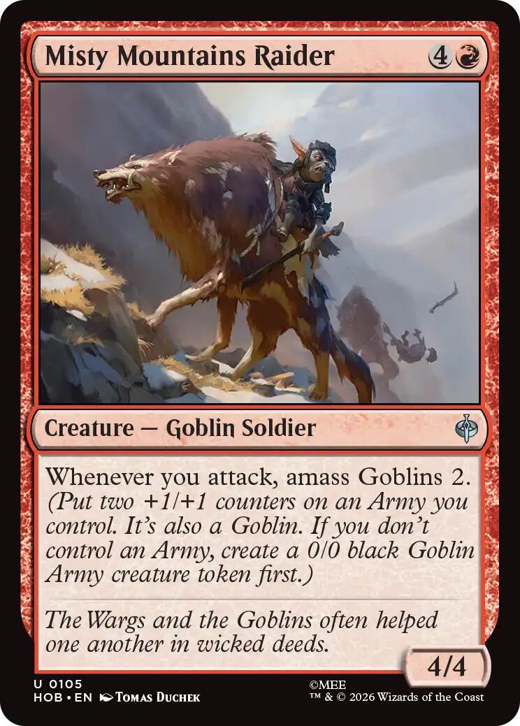 Misty Mountains Raider [HOB - 105]