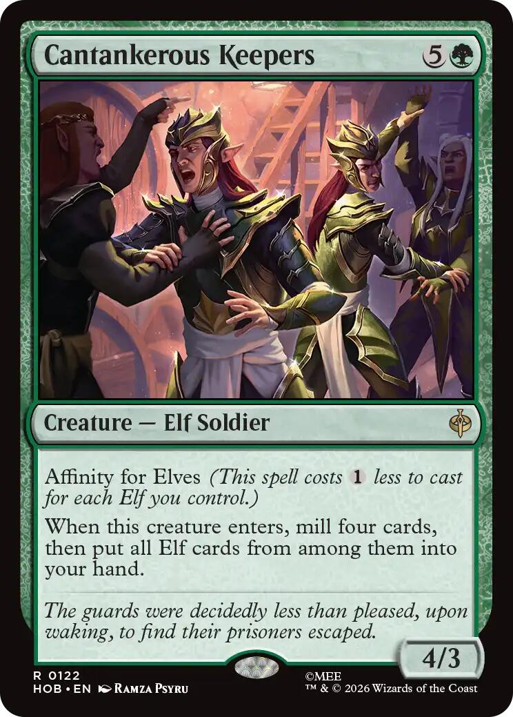 Cantankerous Keepers [HOB - 122]