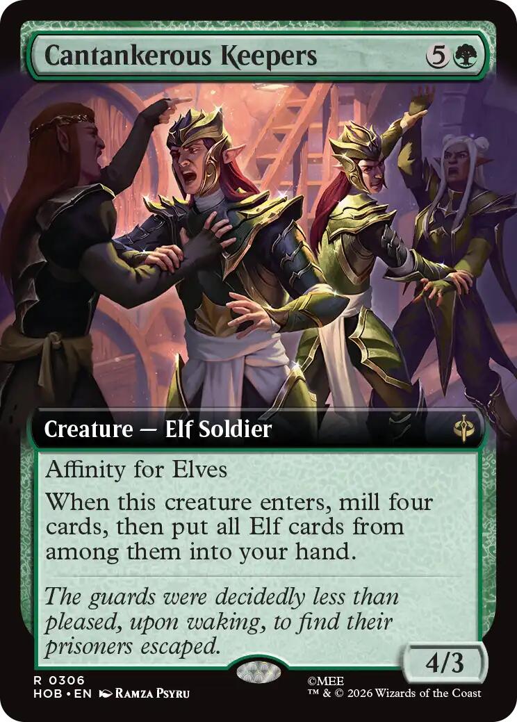Cantankerous Keepers (Extended Art) [HOB - 306]