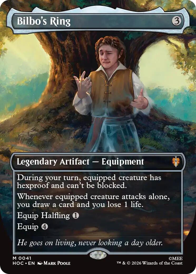 Bilbo's Ring (Borderless) [HOC - 41]