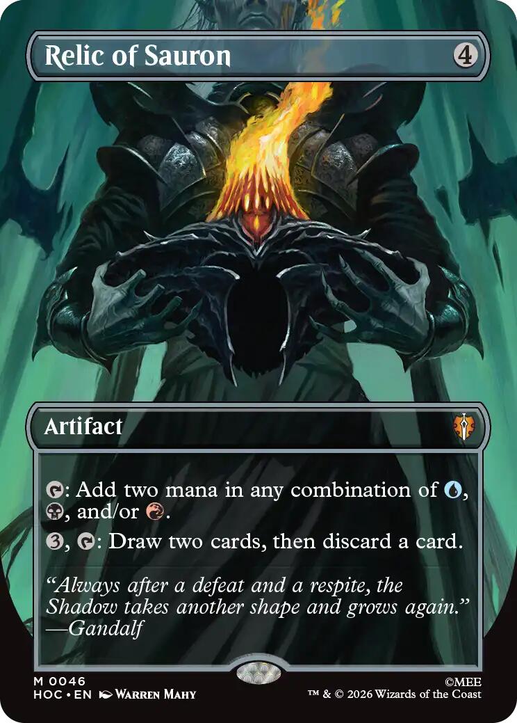 Relic of Sauron (Borderless) [HOC - 46]