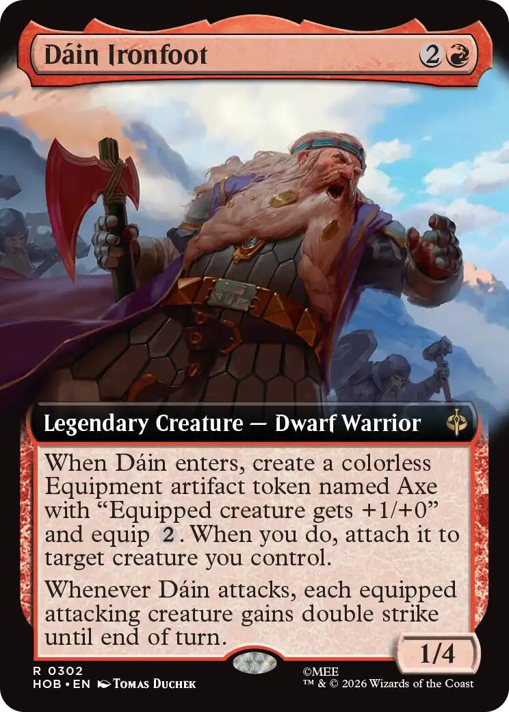 Dain Ironfoot (Extended Art) [HOB - 302]