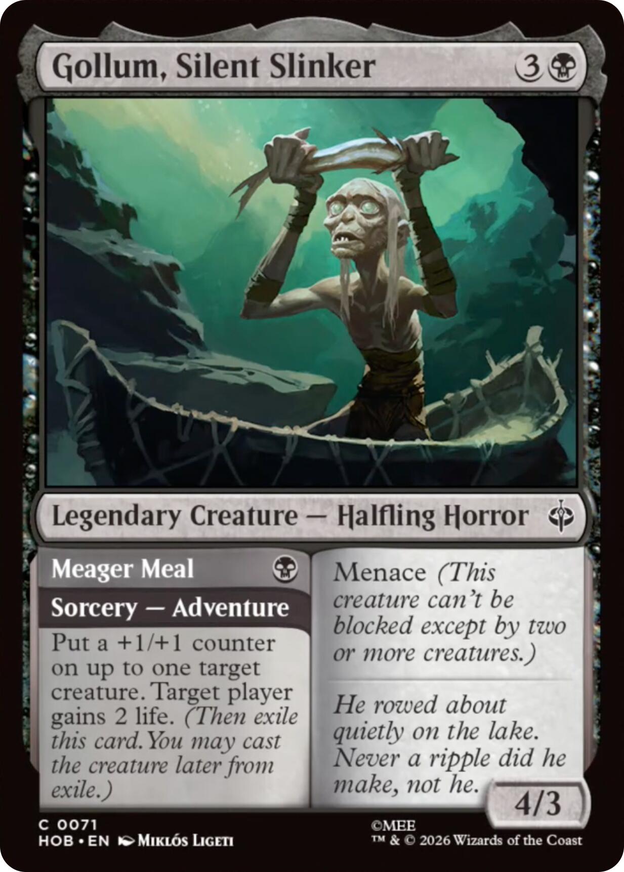 Gollum, Silent Slinker [HOB - 71]