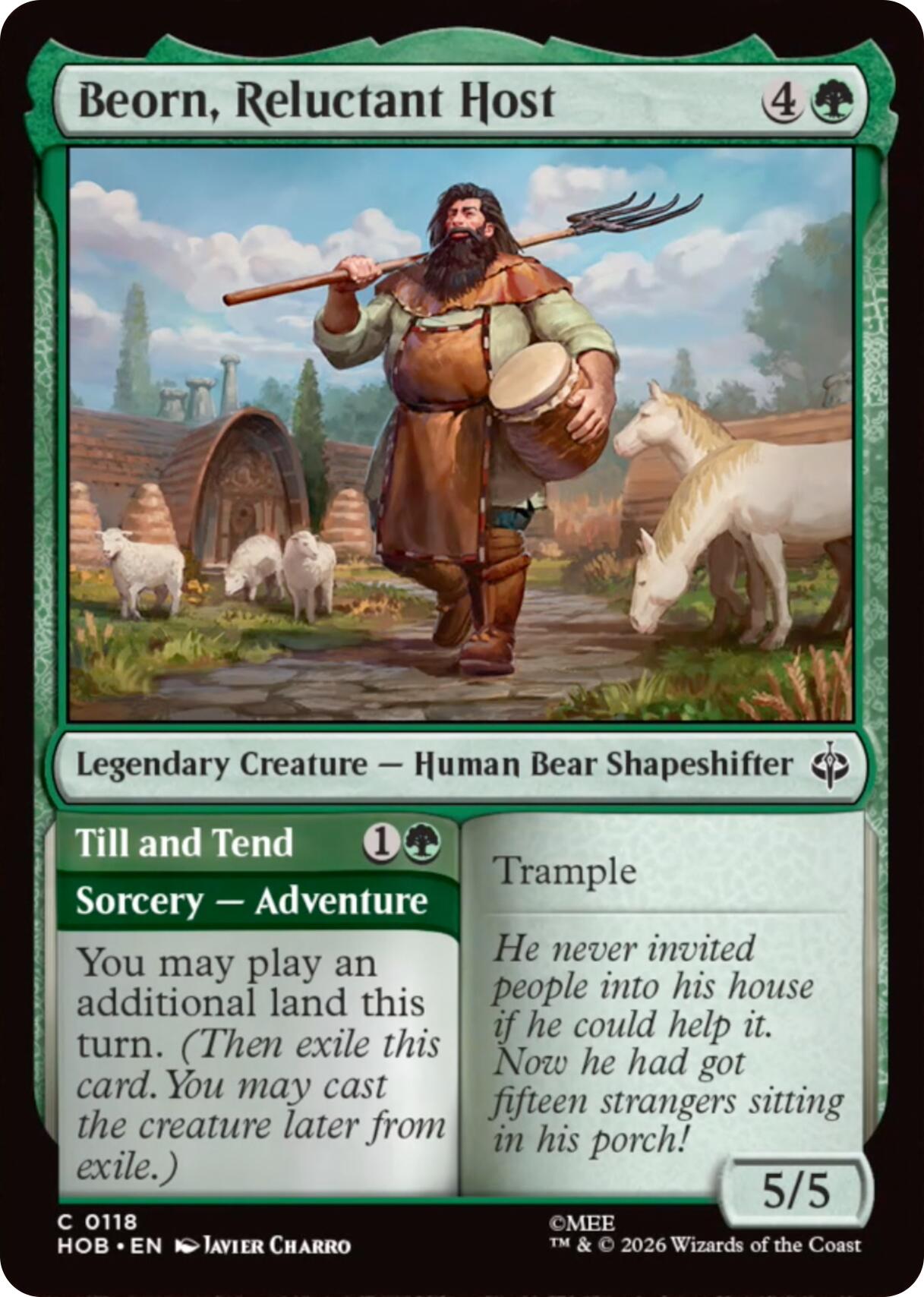 Beorn, Reluctant Host [HOB - 118]