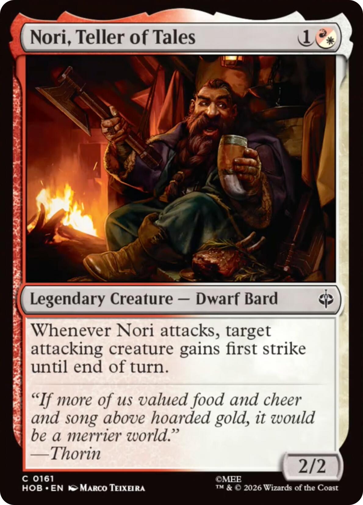 Nori, Teller of Tales [HOB - 161]