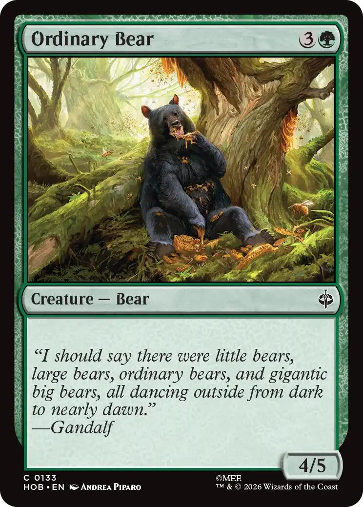 Ordinary Bear [HOB - 133]
