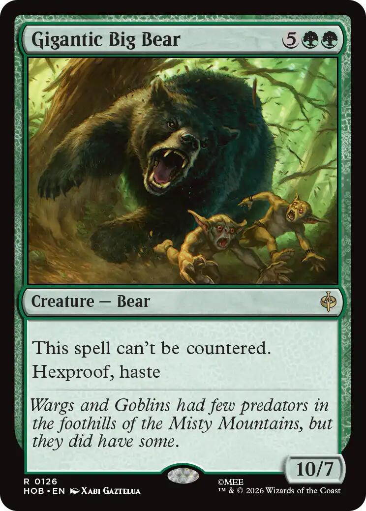 Gigantic Big Bear [HOB - 126]