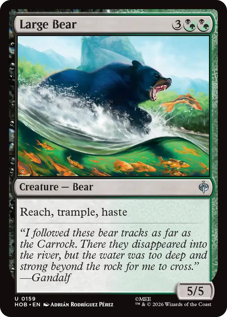 Large Bear [HOB - 159]
