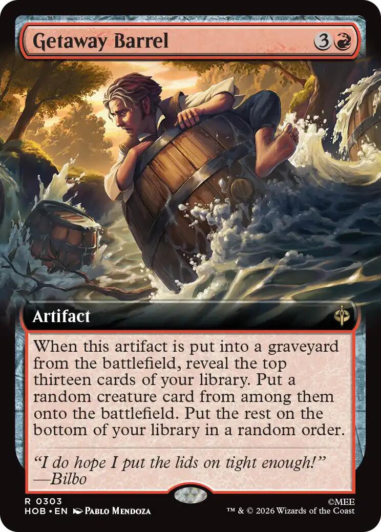 Getaway Barrel (Extended Art) [HOB - 303]