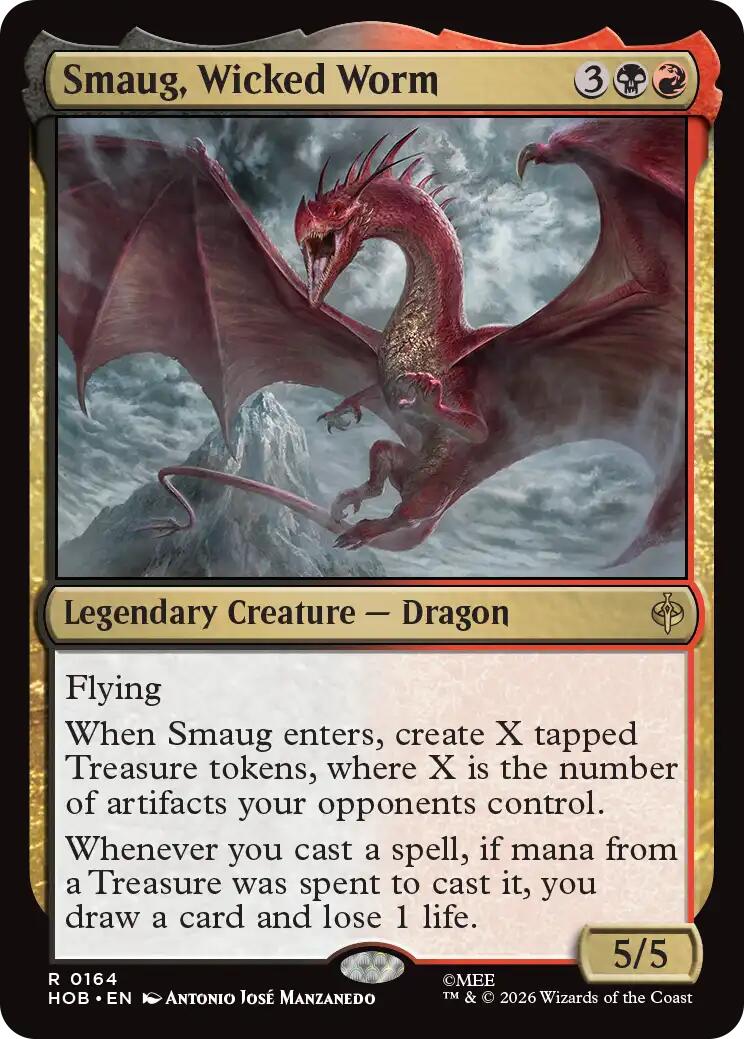 Smaug, Wicked Worm [HOB - 164]