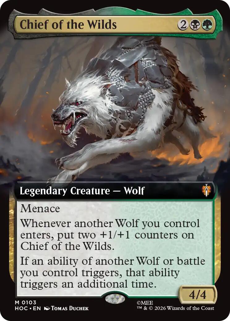 Chief of the Wilds (Extended Art) [HOC - 103]