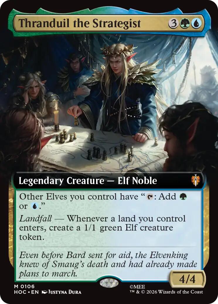 Thranduil the Strategist (Extended Art) [HOC - 106]
