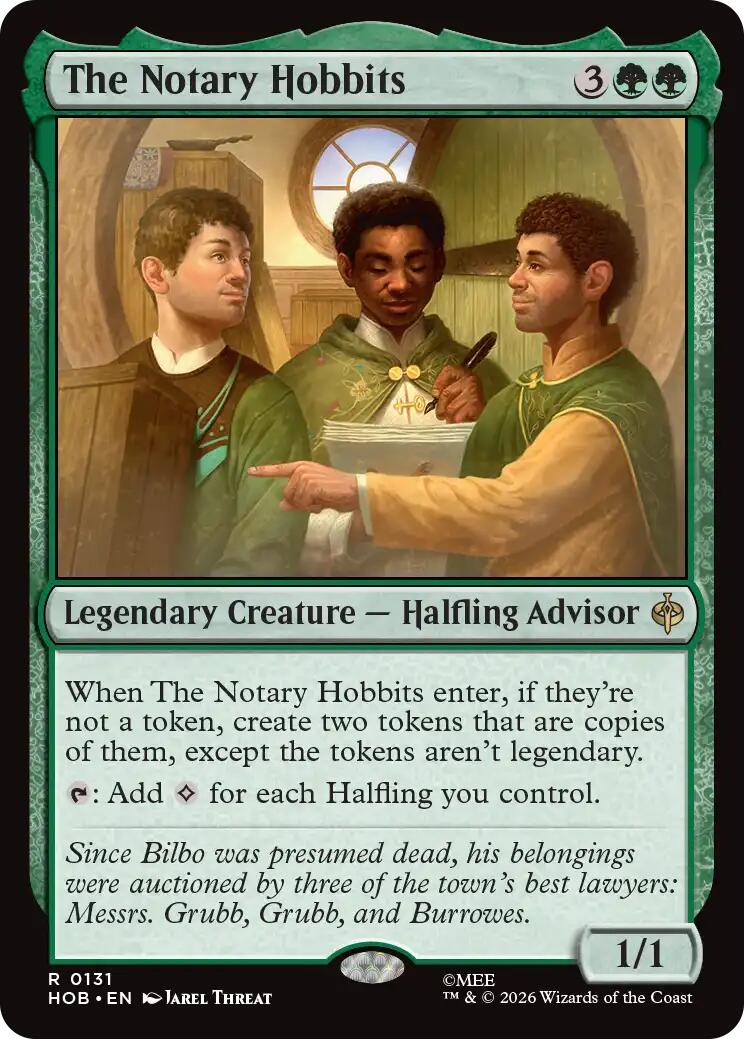 The Notary Hobbits [HOB - 131]