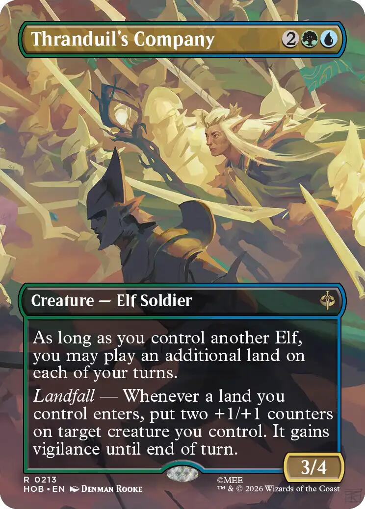 Thranduil's Company (Borderless) [HOB - 213]