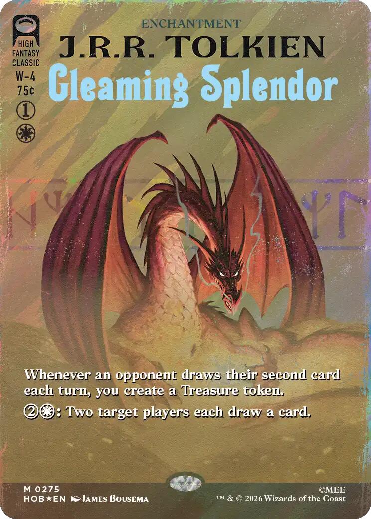 Gleaming Splendor (Borderless) (Surge Foil) [HOB - 275]