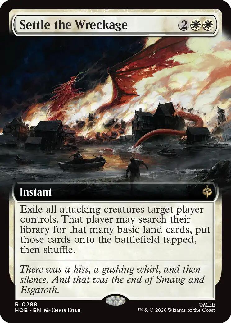 Settle the Wreckage (Extended Art) [HOB - 288]