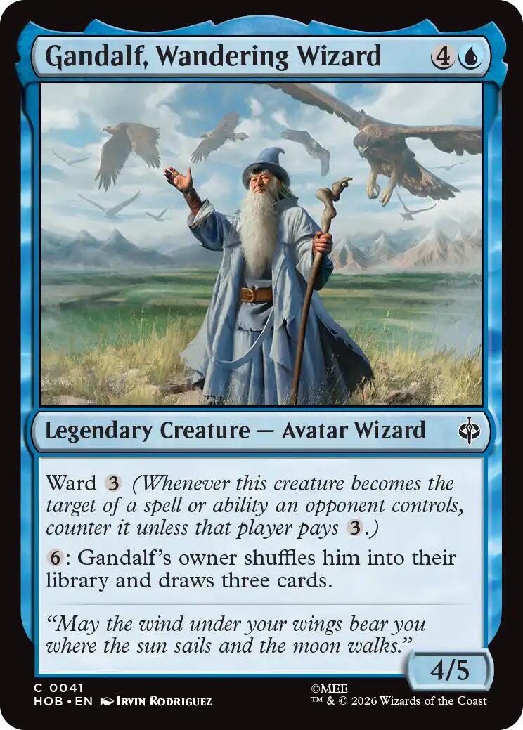 Gandalf, Wandering Wizard [HOB - 41]
