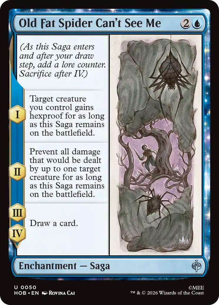 Old Fat Spider Can't See Me [HOB - 50]