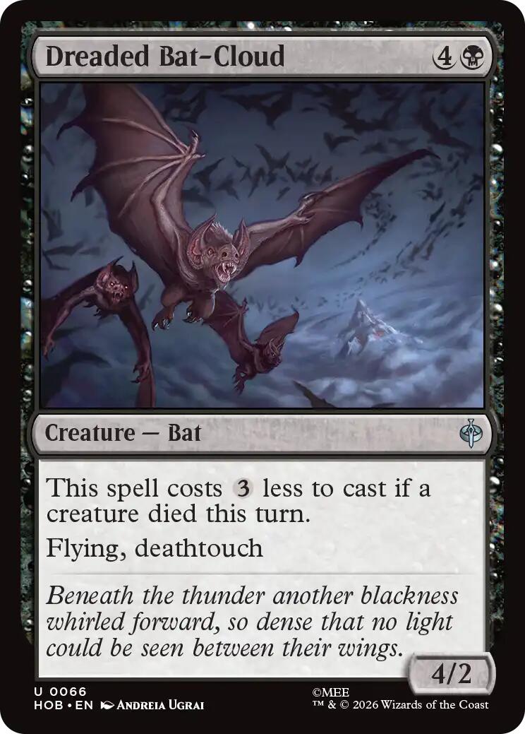 Dreaded Bat-Cloud [HOB - 66]