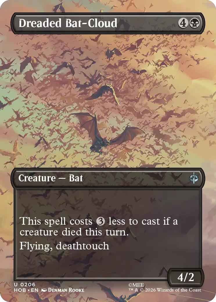 Dreaded Bat-Cloud (Borderless) [HOB - 206]