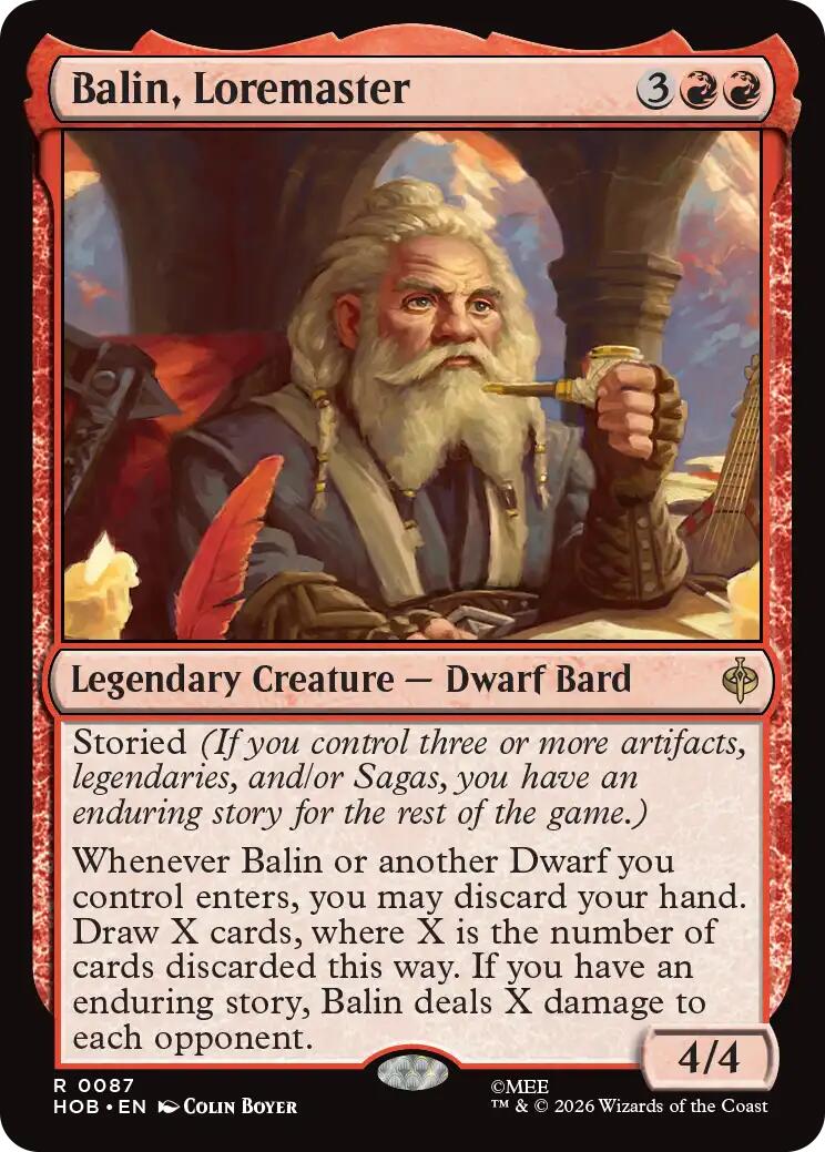Balin, Loremaster [HOB - 87]