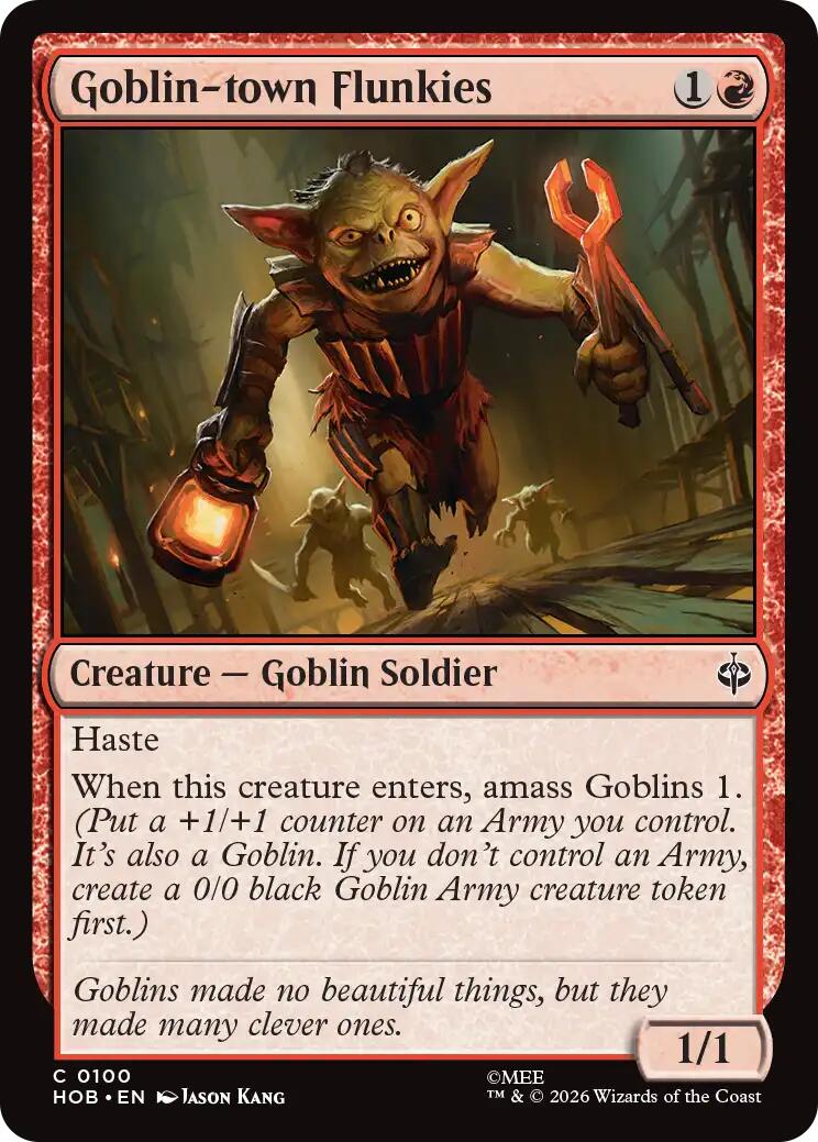 Goblin-town Flunkies [HOB - 100]