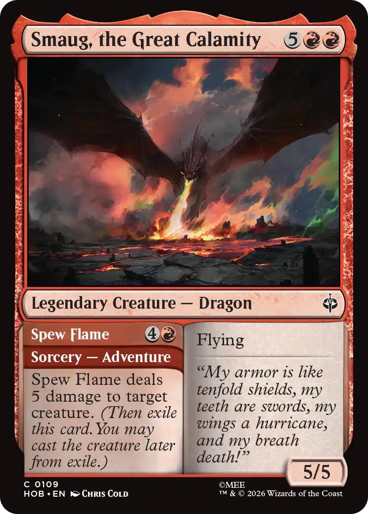 Smaug, the Great Calamity [HOB - 109]