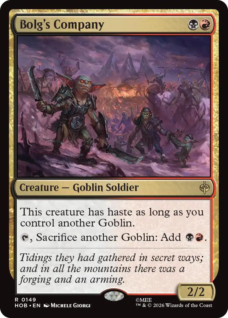 Bolg's Company [HOB - 149]